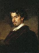 Valeriano Dominguez Becquer Bastida portrait of oil painting